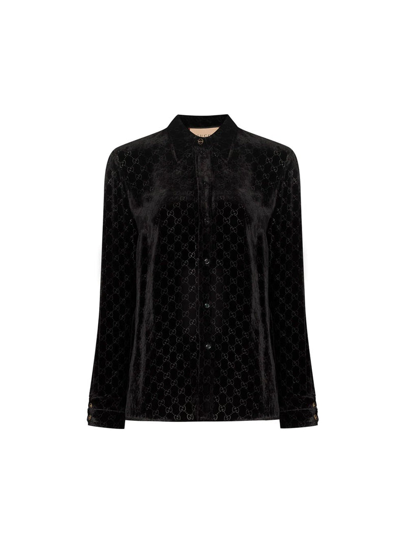 GG Velvet Blouse