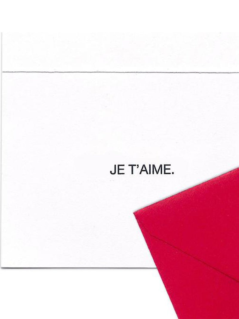 Je Tâ€™aime Mini Card