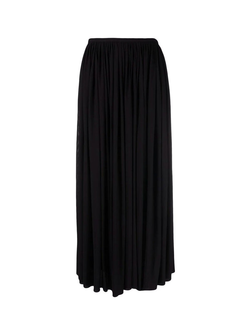 Pleated Maxi Skirt