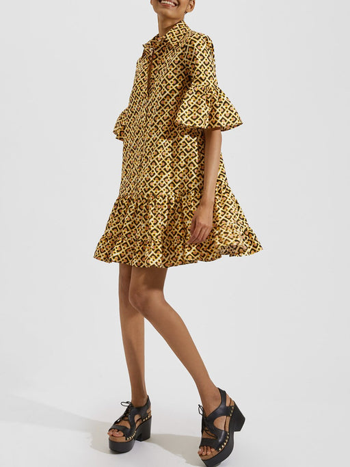 Puzzle Rosa Choux Dress