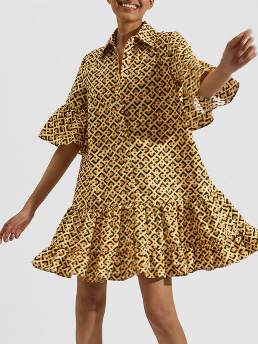 Puzzle Rosa Choux Dress