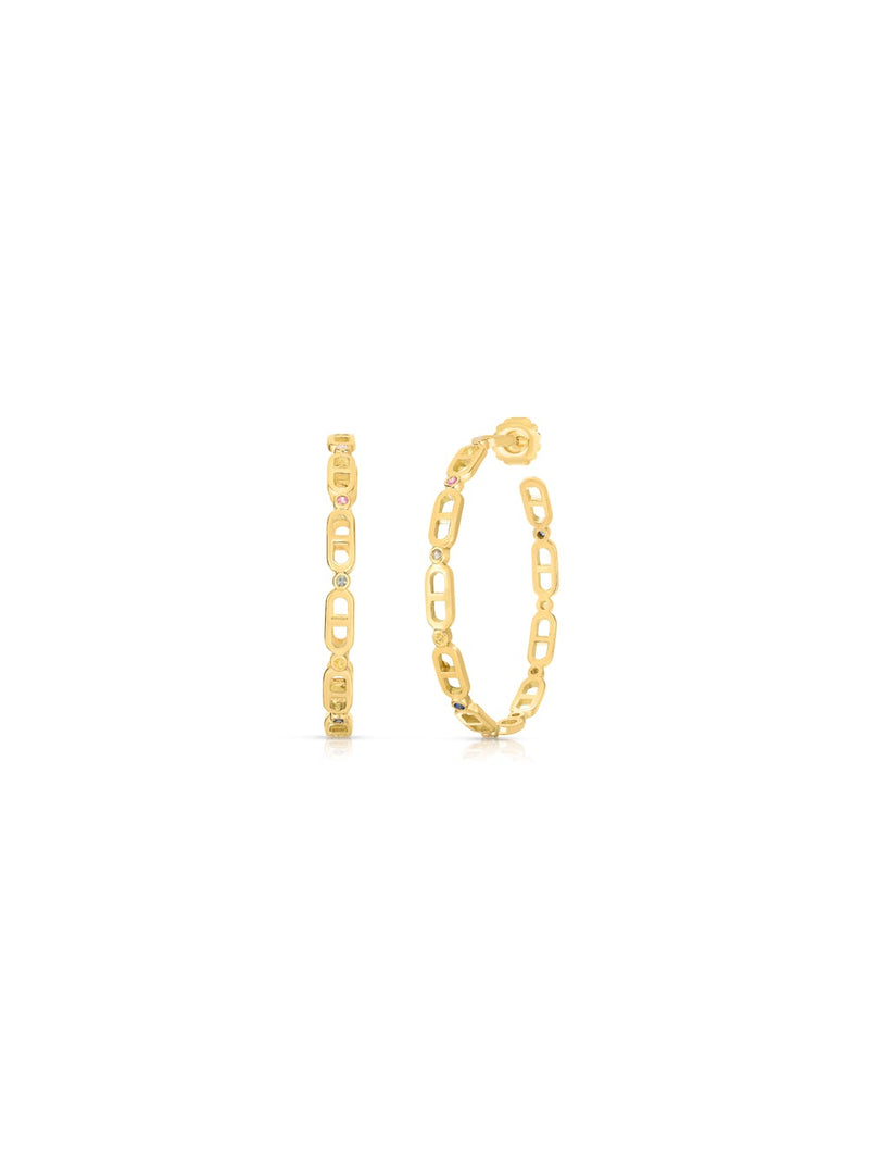 Large Chevalier Creole Hoops