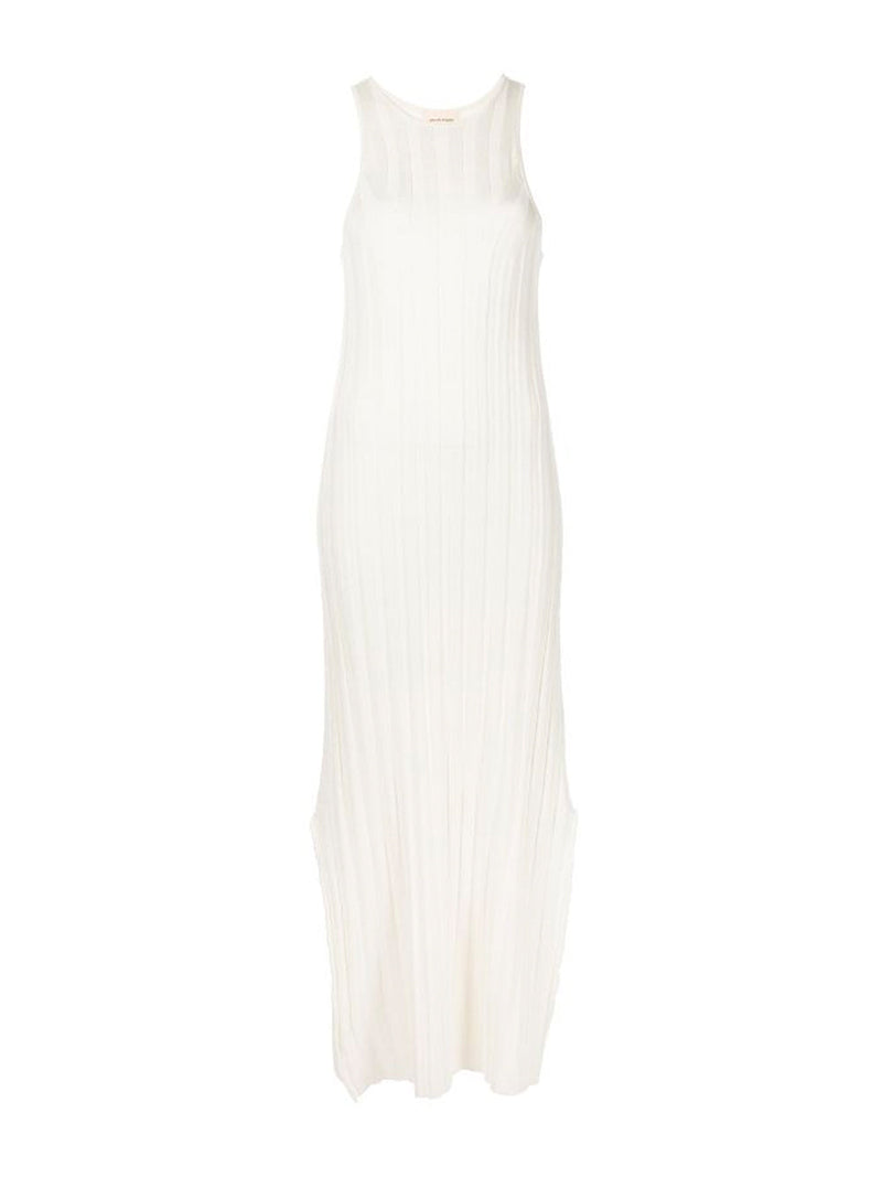 Islet Ribbed Knit Maxi Dress