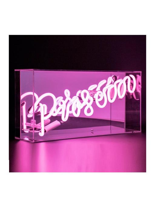 Prosecco Neon Acrylic Box