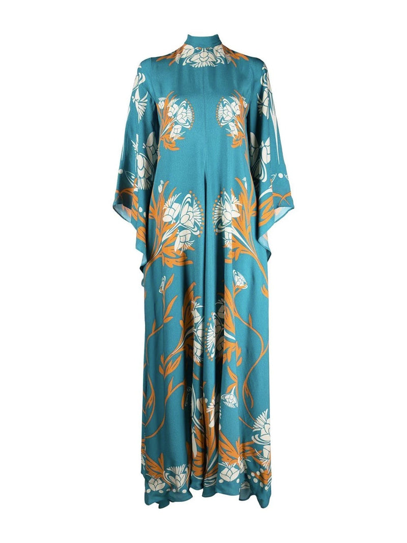 Magnifico Floral Print Maxi Dress