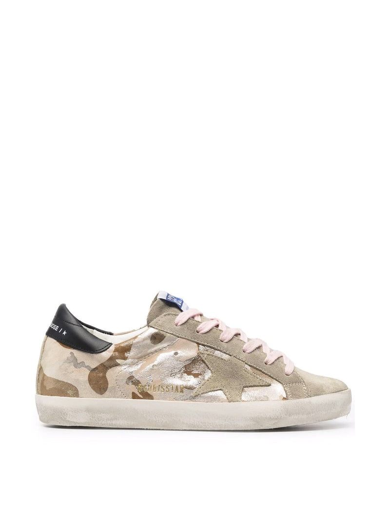Super-Star Metallic Camo Sneakers