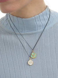 18K Yellow Gold Pisces Charm Photo 2