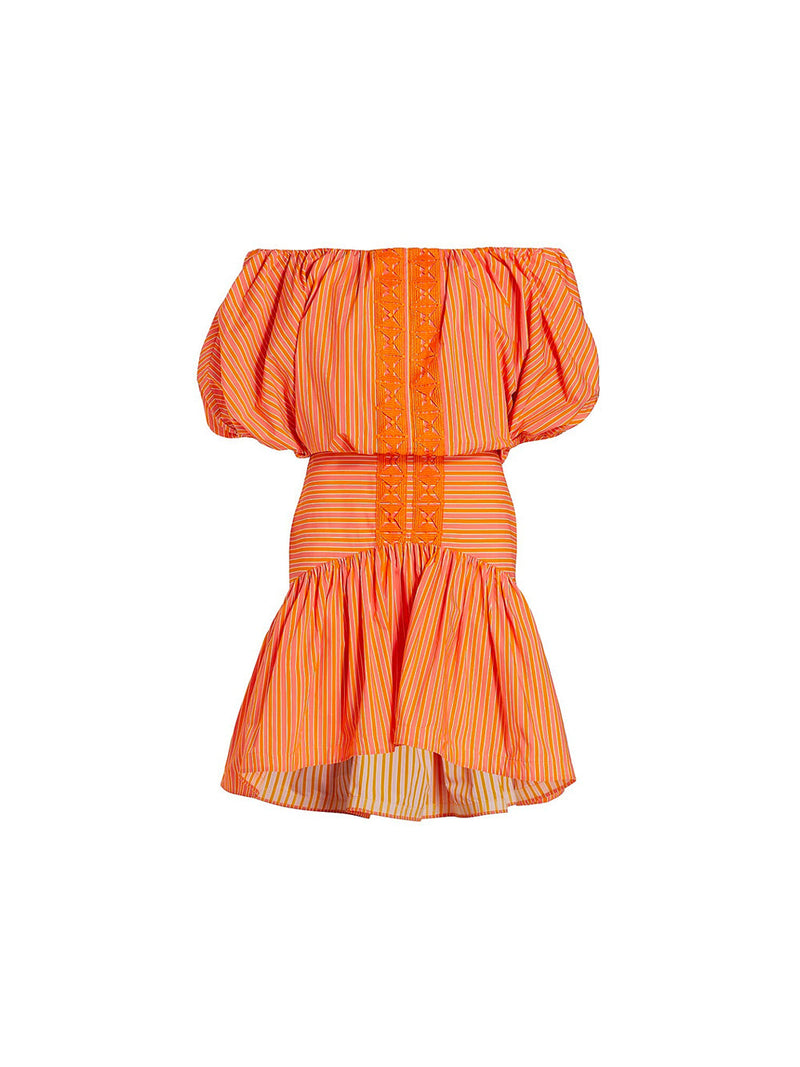 Nervi Off the Shoulder Mini Dress
