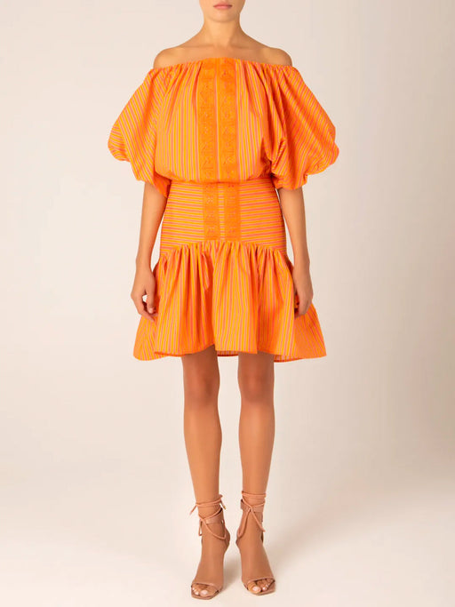 Nervi Off the Shoulder Mini Dress