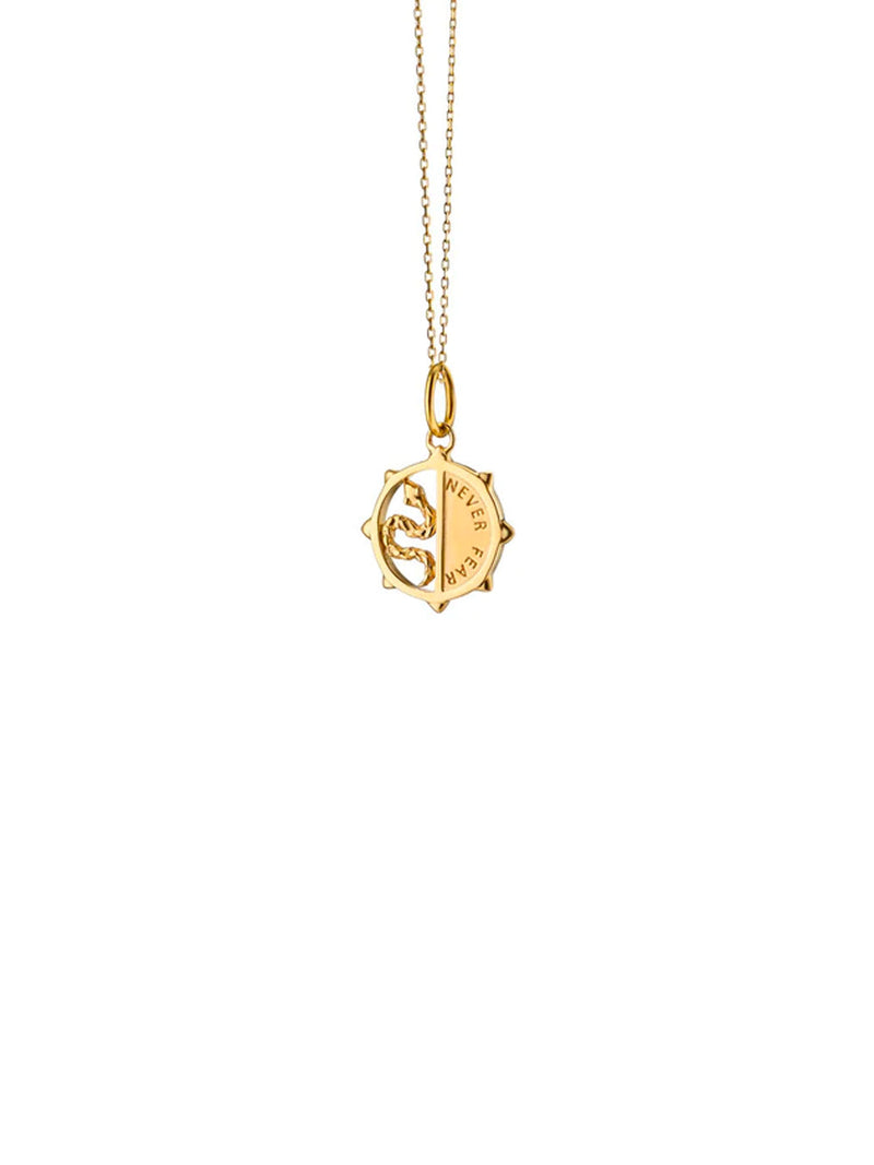 Never Fear Pendant Necklace