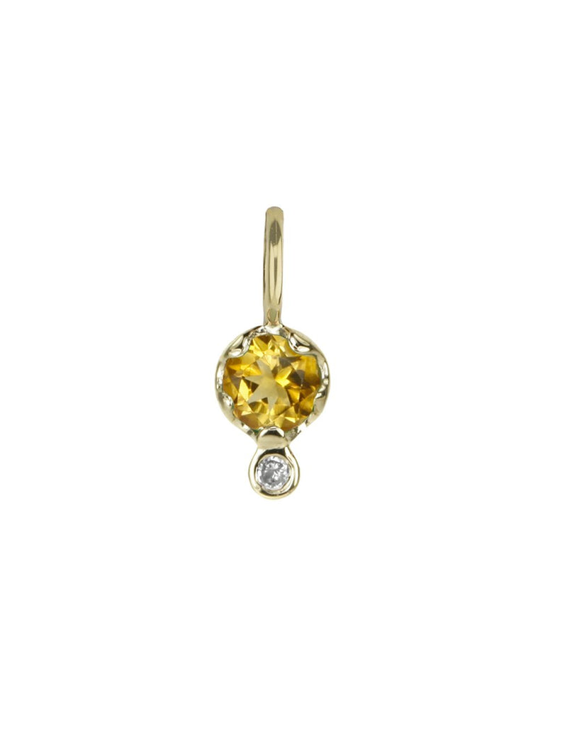 November Birthstone Pendant Necklace