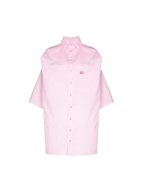 Logo-Embroidered Boxy Shirt Photo 1
