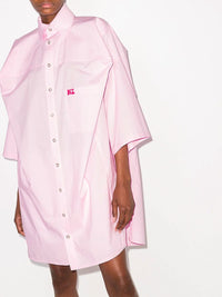 Logo-Embroidered Boxy Shirt Photo 4