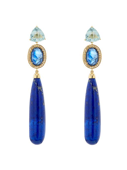 Aquamarine Drop Earrings