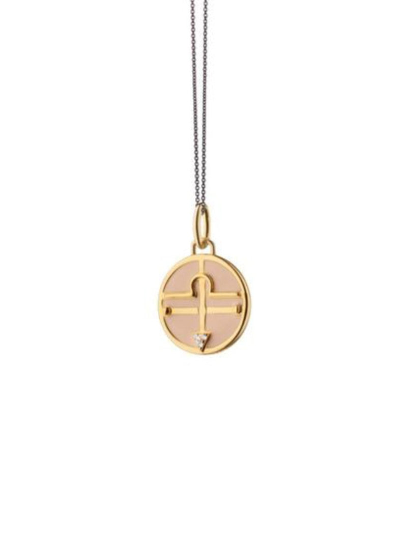 18K Yellow Gold Vermeil Libra Charm