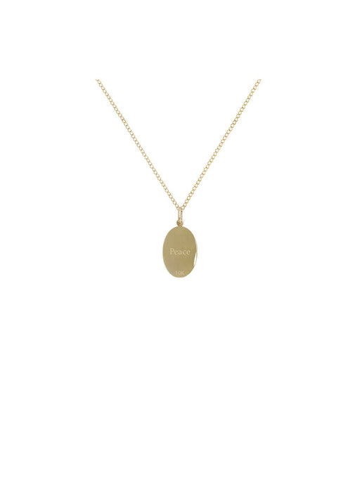 Olive Branch Pendant Necklace