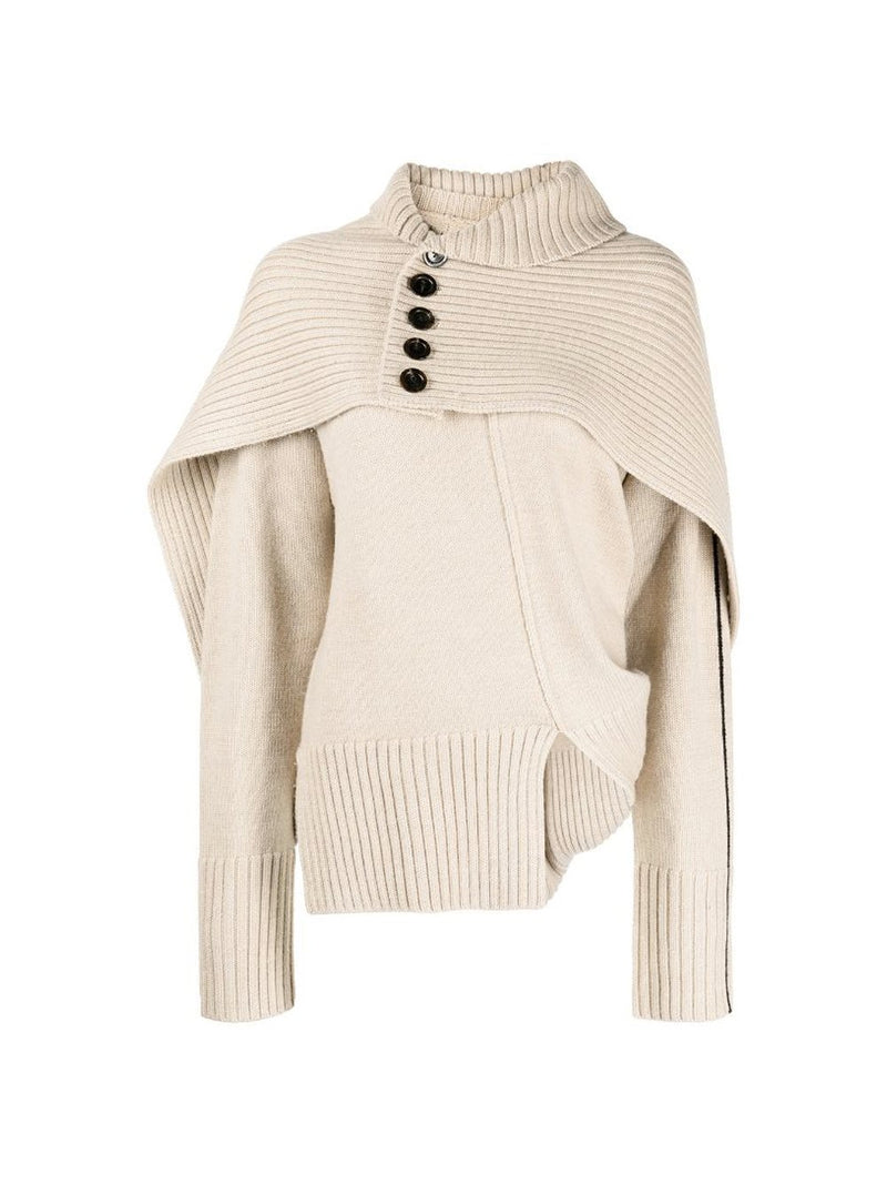 Two-Way Sweater Cape