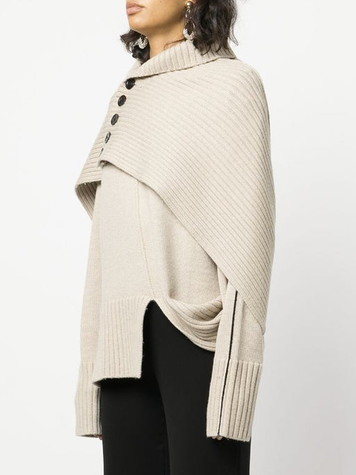 Two-Way Sweater Cape