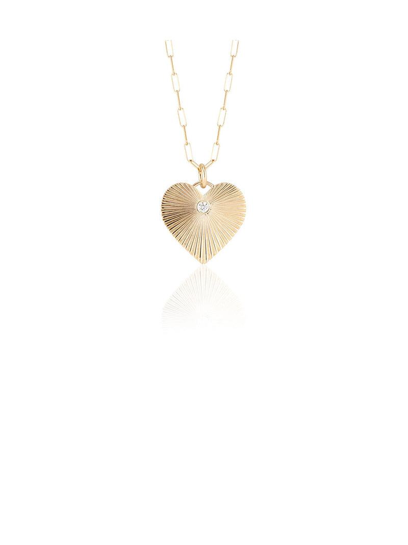 Petite Revival Heart Pendant