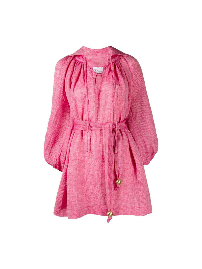 Poet Sundried Linen Gauze Dress