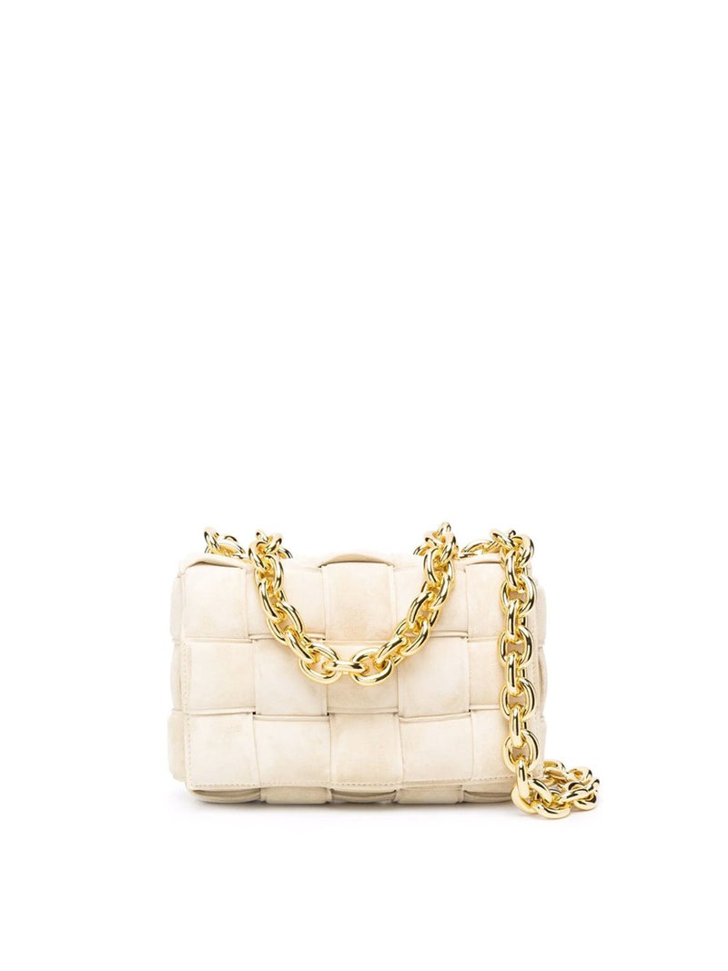 Padded Chain Casette Crossbody Bag