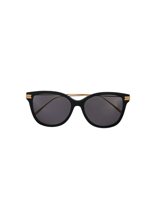 Ribbon Detail Square Frame Sunglasses
