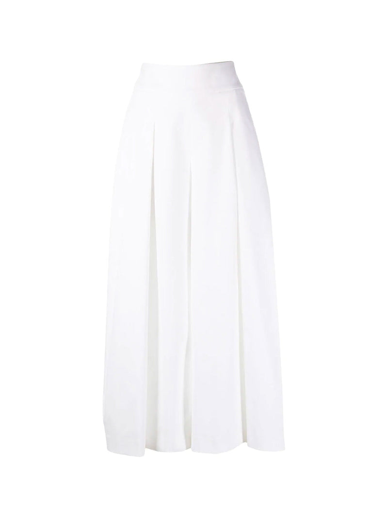Twill Wide Leg Pants