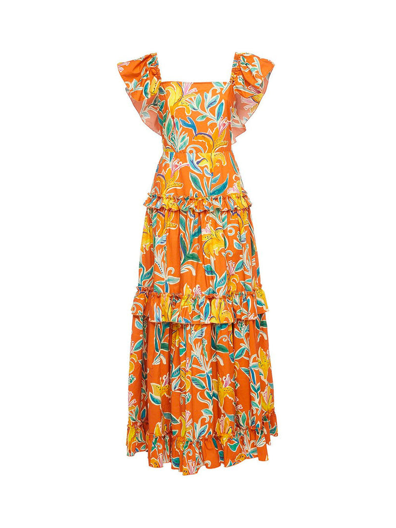 Scarlett Cotton Maxi Dress