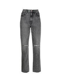 Sierra High Waisted Straight Jeans Photo 1