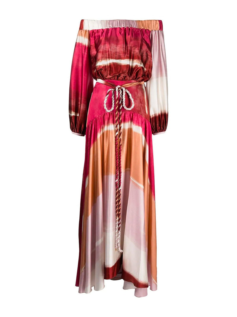 Chatillon Off-The-Shoulder Maxi Dress