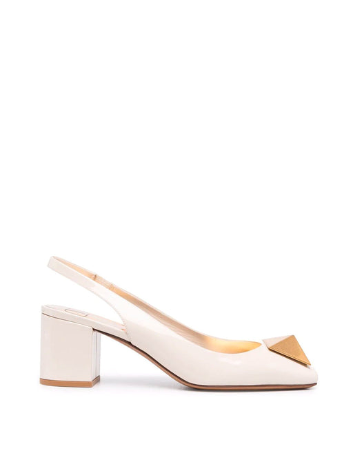 Roman Stud Slingback Pumps