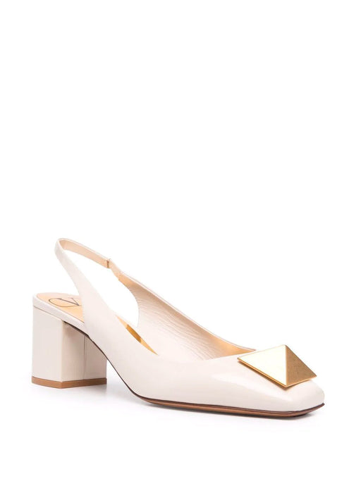 Roman Stud Slingback Pumps