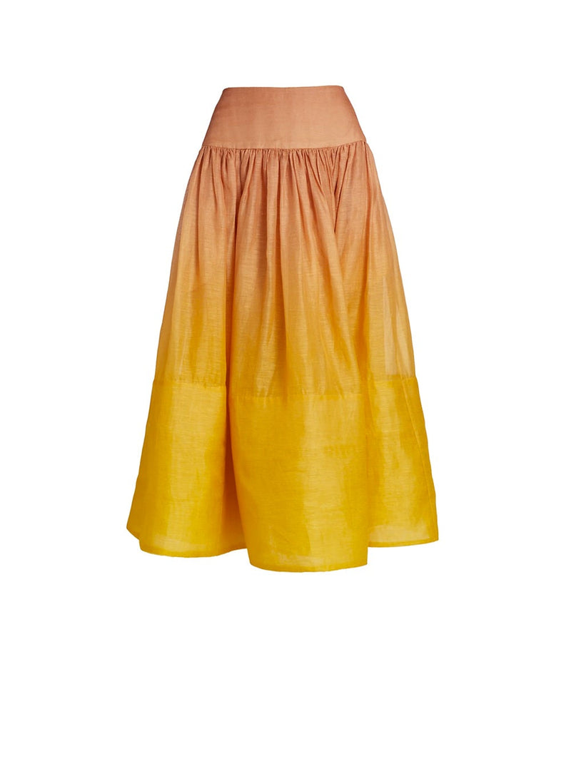 Sunshine Ombre Maxi Skirt