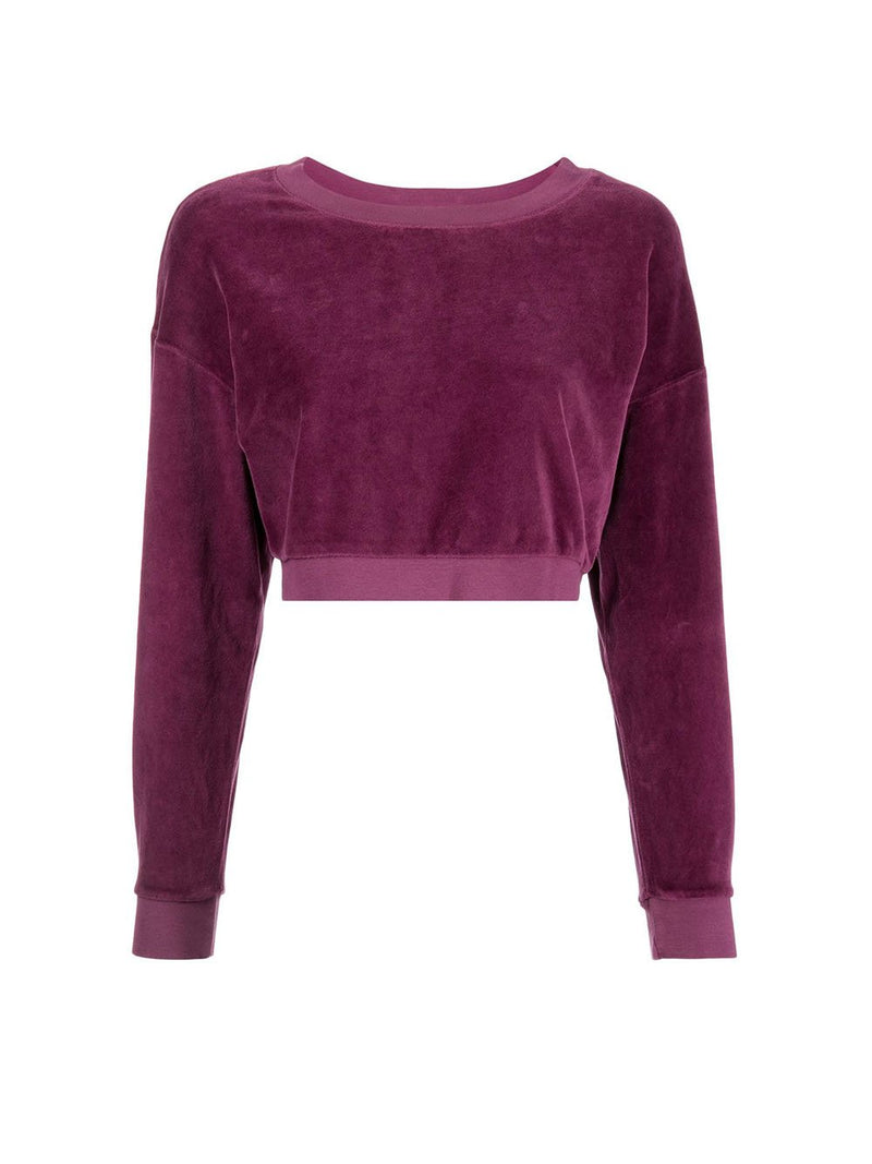 Drop Shoulder Crop Crewneck