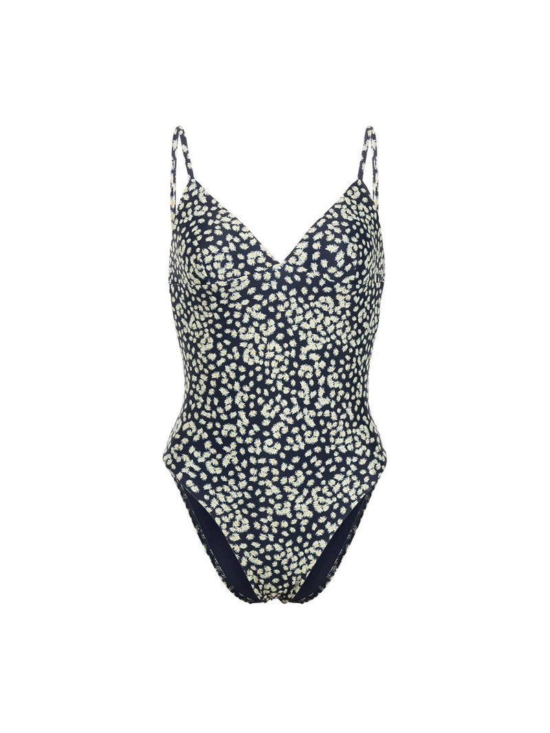 Plunge One Piece Swimsuit