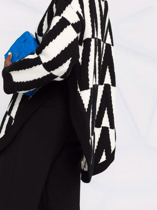Oversized V Logo Sweater