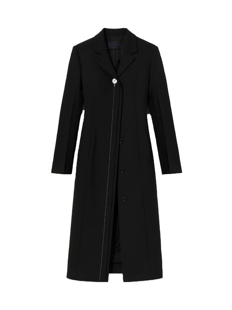 Tech Wool Long Line Coat