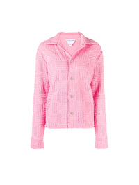 Jacquard Toweling Shirt Jacket Photo 1