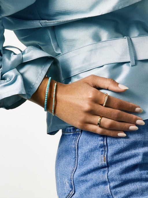 Turquoise Latch Bracelet