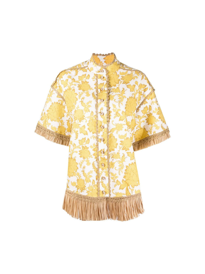 Postcard Finge Floral Shirt