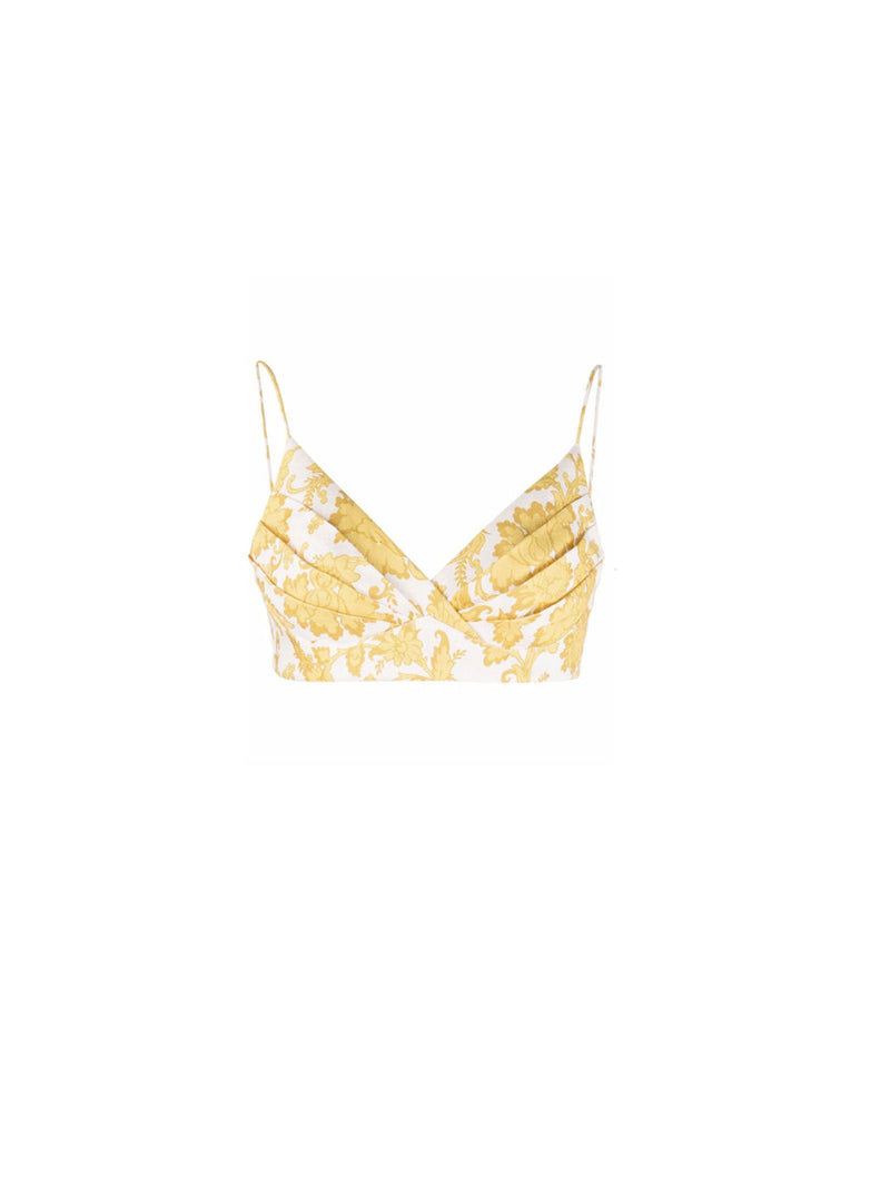 Postcard Floral Bustier