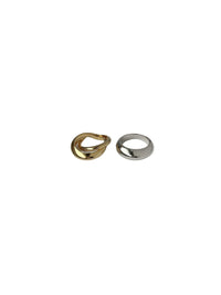 Gold and Silver Double Ring Photo 1