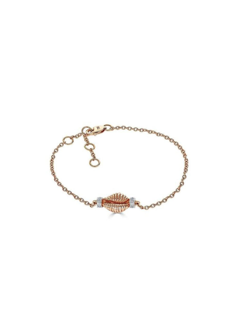 Thread and Shell Bracelet