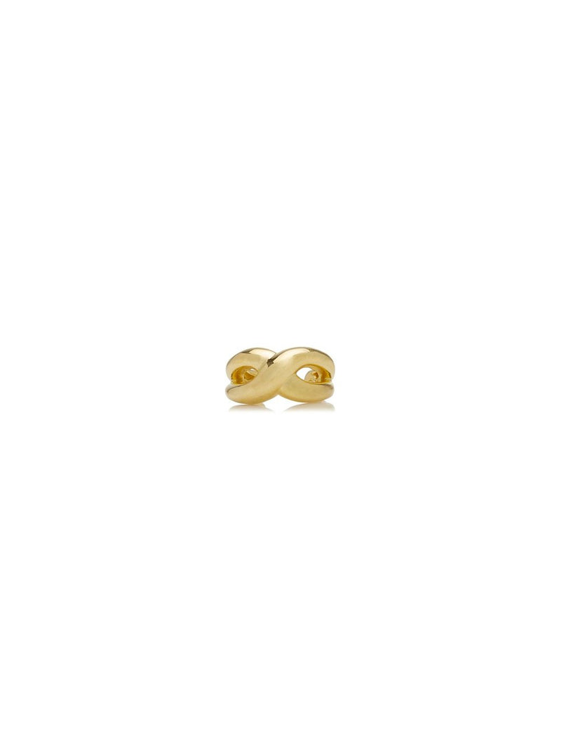 Plated Twist Bold Earrcuff