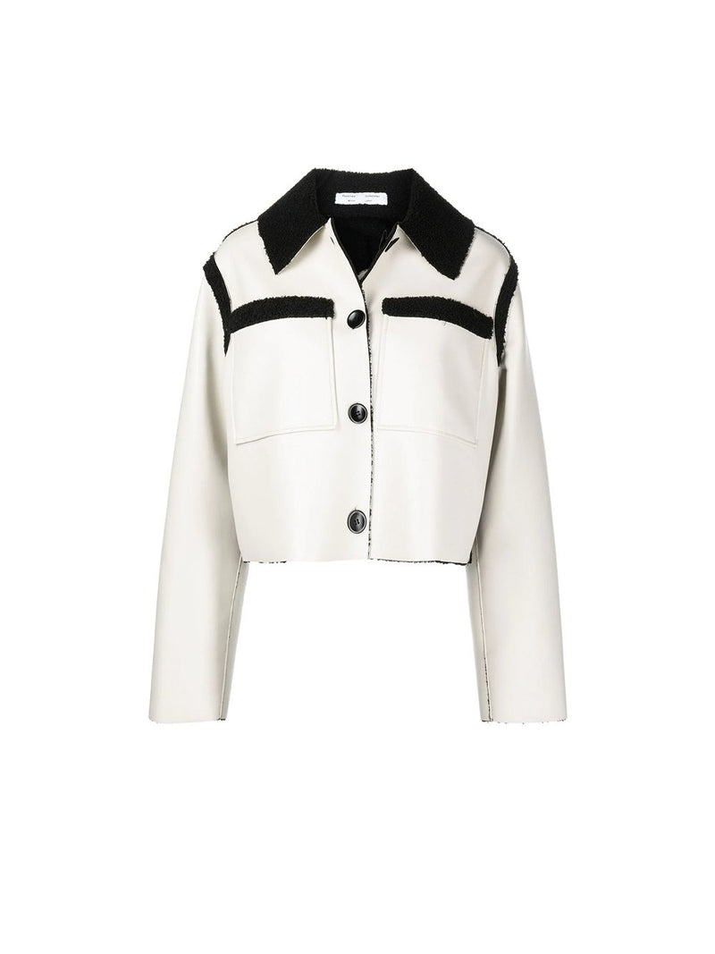 Reversible Cropped Jacket