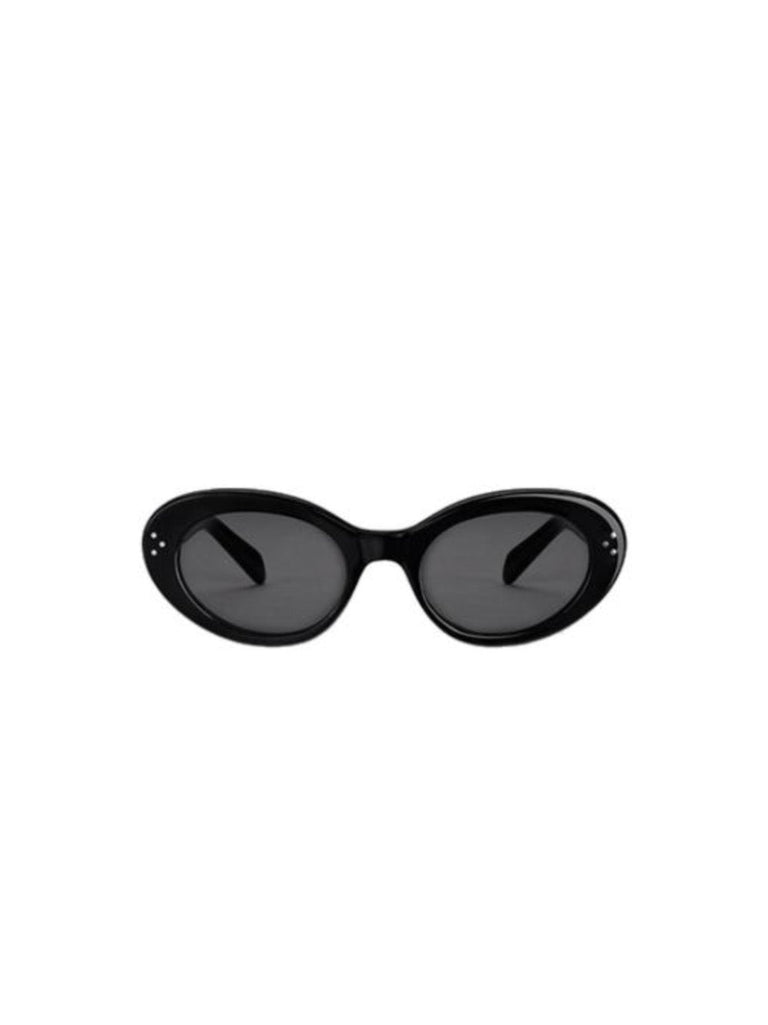 Oval Smoke Lens Sunglasses