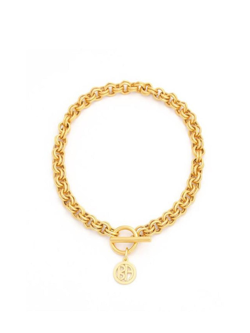 Gold Link Chain Necklace