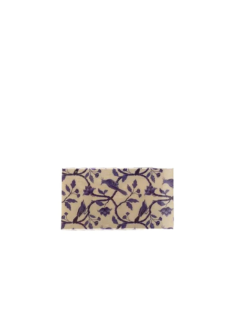 Chinoiserie Blue and White Print Match Box