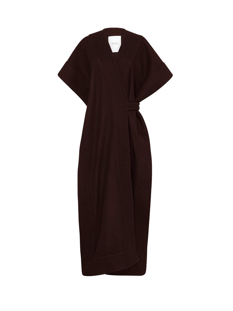 Cashmere V-Neck Cape