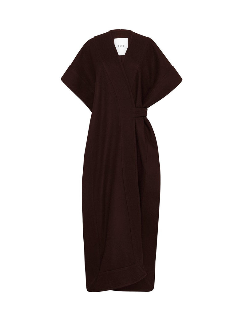Cashmere V-Neck Cape